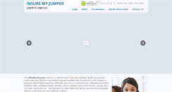 Desktop Screenshot of insuremyjumper.com